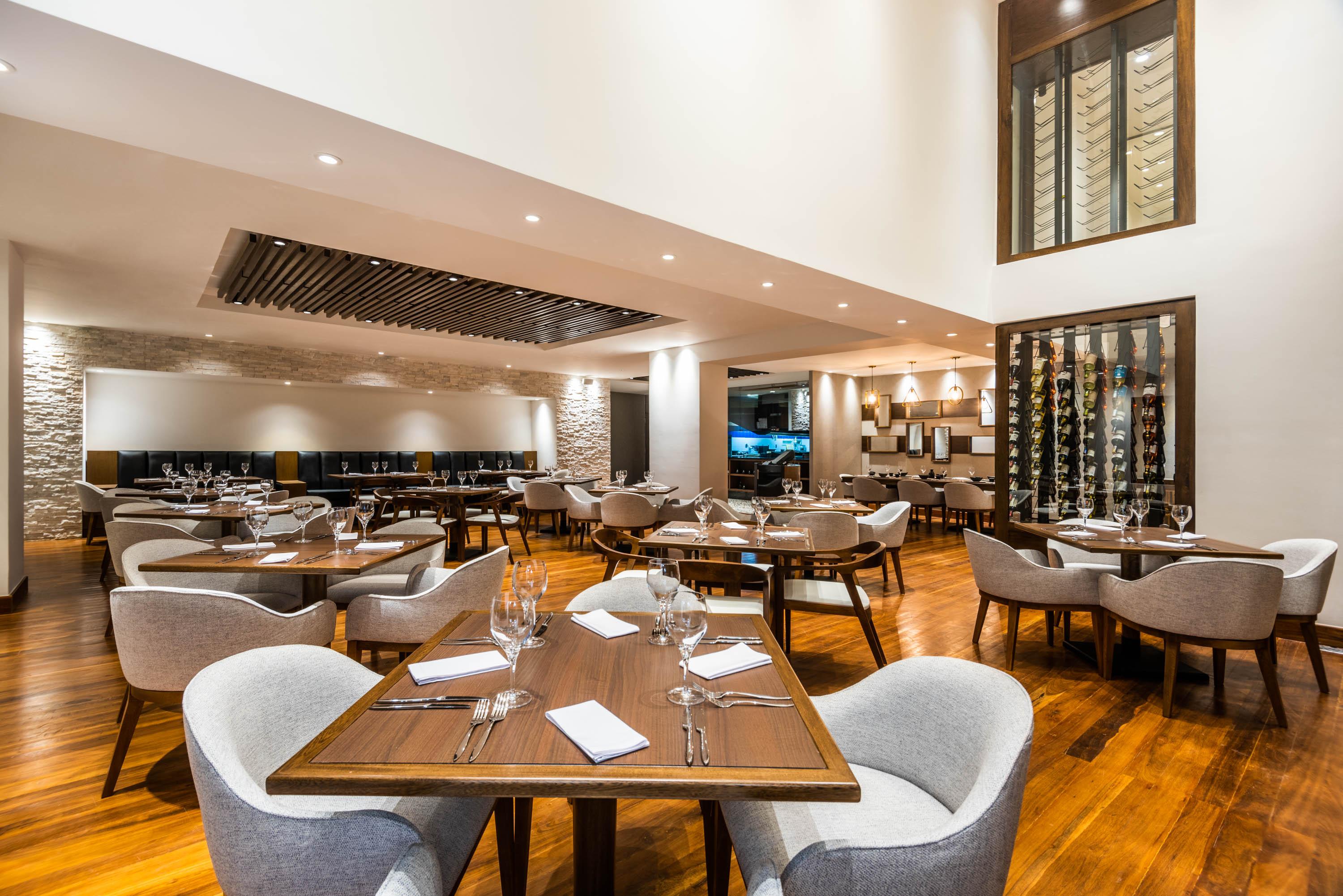 布卡拉曼加丹恩卡尔顿酒店 外观 照片 The restaurant